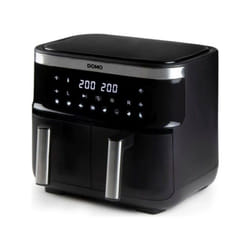 Friteuse Electrique  a air chaud DOMO - DO537FR - 2 x 4 L - 85° a 200° - 8 programmes automatiques