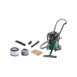 Aspirateur eau et poussiere Bosch - AdvancedVac 20 (avec accessoires) - 1200 W - 260 mbar/70 l/s - 20 L