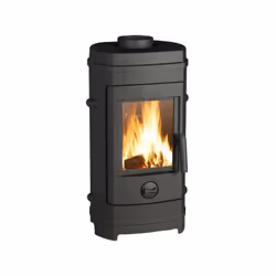 INVICTA Remilly 7 kW Poele a bois Flamme Verte 7* - Bûches 33 cm - 7 kW - Rendement 78% - Taux de CO 0,12% - Flamme verte 7 é ...