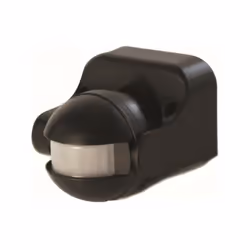 Le détecteur de mouvement SCS SENTINEL LightSensor noir est idéal pour l'éclairage extérieur. Avec une portée de 12 m et un a ...