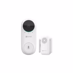 La sonnette vidéo connectée EZVIZ DB2 2K est une solution de sécurité tout-en-un. Alimentée par une batterie, elle offre une ...