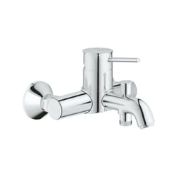 Grohe - Mitigeur monocommande Bain / Douche mural Finition Chromé - Profondeur 191 mm
