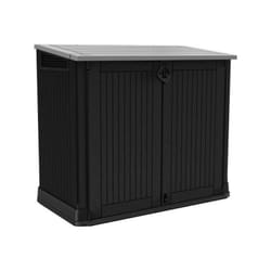 Sans Marque - Coffre de rangement extérieur keter en résine 880 litres Noir - Malle de jardin sans vérins