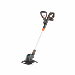 Le coupe-bordure ComfortCut 23/18V P4A de GARDENA est livré avec une batterie Li-ion 18V 2,5Ah PBA 18V/45 et un chargeur stan ...