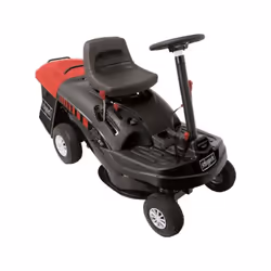 Tondeuse rider autoportée 196 cc - Largeur de coupe 61 cm - Ejection bac- Hauteur de coupe ajustable sur 5 niveaux - Largeur  ...