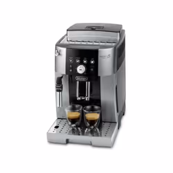 Découvrez la machine a expresso broyeur DELONGHI Magnifica S Smart, avec une capacité de réservoir d'eau de 1,8 L et une pres ...
