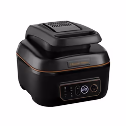 Avec sa grande capacité de 5,5 L, le multicuiseur Satisfry Air & Grill de Russell Hobbs est un moyen rapide et facile de prép ...