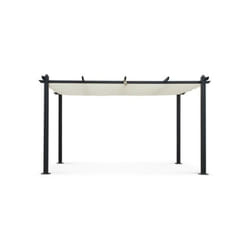 Pergola en aluminium cordoba - Ecru - 4 x 3 m