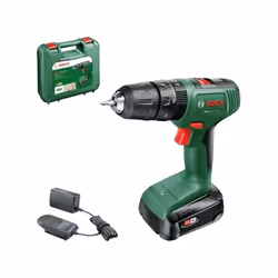 La perceuse-visseuse a percussion sans fil Bosch EasyImpact 18V-40 est polyvalente pour une grande variété de travaux de perç ...