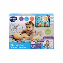 VTECH MON COUSSIN D'ÉVEIL SENSORIEL