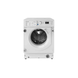 Lave-linge séchant encastrable - INDESIT - BIWDIL861485EU - 8 a 6kg - Induction - 65 cm - 1400 trs/min - Blanc