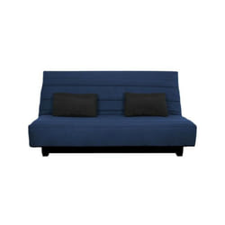 Banquette clic clac 2 places - Marine - ReVEUR - Dunlopillo