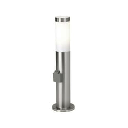 Brilliant - Lampe a poser led chorus Coloris acier - E27 - 1x10W