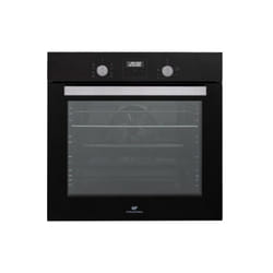 Four encastrable catalyse - chaleur pulsée Continental Edison F80CBIX - Noir et inox - L59,5 x H59,6 x p 54,68cm
