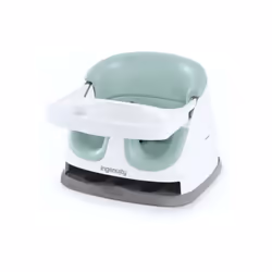 Rehausseur INGENUITY Siege réhausseur 2-en-1 avec plateau a rangement intégré, brume, des 6 mois