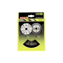 Ryobi - Kit 6 disques meuleuse diam. 115 mm - 1 disque diamant et 5 disques a tronçonner - RAK6AGD115