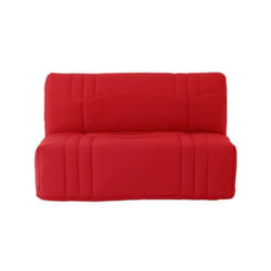 Banquette bz dream - Tissu 100% Coton rouge - Couchage 140x190 cm - Classique - Moelleux