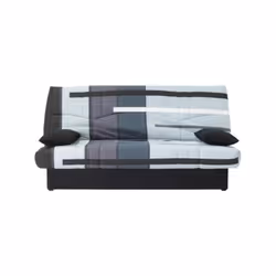 Le clic clac DREAM est un canapé convertible en lit d'appoint occasionnel. Il est recouvert d'un tissu 100% coton imprimé Pis ...