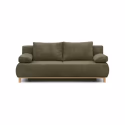 La banquette convertible MIKA est un meuble pratique et confortable. Elle dispose d'un coffre de rangement pour optimiser l'e ...