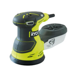 Ryobi - Ponceuse excentrique 300 w - 7 000-13 000 osc/min - diam. 125 mm - variateur de vitesse - Livrée avec 5 abrasifs - ROS3