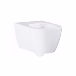 La cuvette WC suspendue Essence Ceramic de GROHE est dotée d'une fixation invisible pour une esthétique épurée et chic.En bla ...