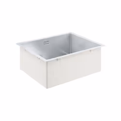 Modele : K700 60-S 55/45 1.0 - Montage : a encastrer par dessus ou par dessous ou affleurant - Matiere : acier inoxydable AIS ...