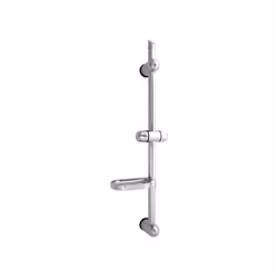 La barre de douche ROUSSEAU RENOVATION chromée est garantie 5 ans par le fabricant. Elle est en inox chromé, mesure 60 cm de  ...