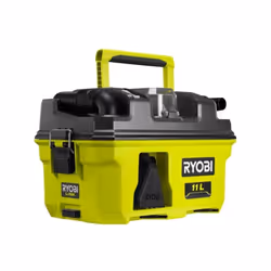 Cet aspirateur d'atelier 18V RYOBI RV1811-0 est équipé d'un collecteur de 11 L et d'un filtre HEPA H12 pour une excellente fi ...