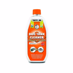 Le Duo tank cleaner concentre de THETFORD permet de nettoyer et d'assurer une hygiene longue durée de vos 2 réservoirs. Avec  ...