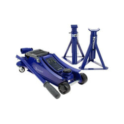 Michelin - Cric hydraulique rouleur 9558 - Capacité de levage : 1800 kg - Hauteur de levage : 105mm a 350mm.