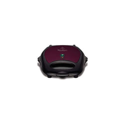 SJ615612 Break Time - Croque-gaufres - 700 Watt - noir / prune - Moulinex