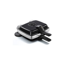 Set 3 jeux de plaques Gaufres avec Gaufrettes et Croque-monsieur Lagrange 039622 1000 W Noir
