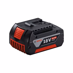 La batterie Li-ion Bosch Professional GBA 18V 4,0Ah - 1600Z00038 est une batterie de la catégorie 18V avec une autonomie 100% ...