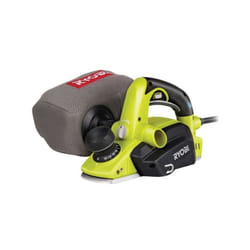 RYOBI - Rabot 600 W - largeur 82 mm - profondeur 1,5 mm - feuillure de 0-8 mm - Livré avec 2 fers réversibles - EPN6082CHG