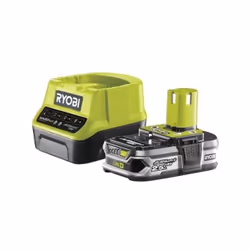 RYOBI - 1 batterie lithium+ 18V ONE+ 2,5 Ah et 1 chargeur rapide 2,0 A - RC18120-125