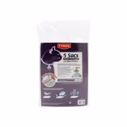 Ces 5 sacs a fond cartonné sont utiles pour nettoyer facilement la litiere de votre chat. Ils sont faciles a utiliser et a me ...