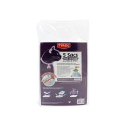 Sans Marque - Sac pour bac a litiere - tyrol - Lot de 5 - Fond cartonné - Résiste aux griffes - 44 x 30 cm - Pour chat