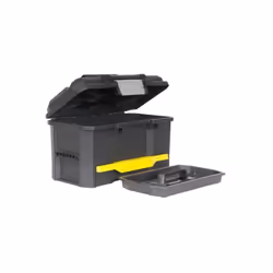 Boite Touch latch 48cm avec tiroir - Marque Stanley - En polypropylene - Ouverture/fermeture TOUCHLATCH a une seule main - Po ...