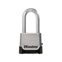 Cadenas Haute Sécurité - MASTER LOCK - M176EURDLH - Zinc - Anse XL - Extérieur
