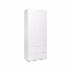 L'armoire Image 7 est un meuble de rangement moderne et pratique pour chambre adulte. Elle est équipée de deux tiroirs en bas ...