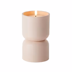 Lampe de table d'extérieur- BRILLIANT - LOVERE - Plastique - 3 W - Forme bougie - Beige et brun clair