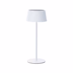 Lampe de table d'extérieur - BRILLIANT - PICCO - LED et solaire - Métal et plastique - 5 W - Blanc