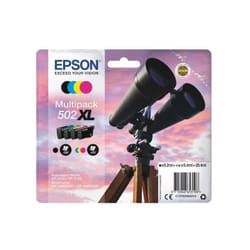 EPSON Multipack 502 XL - Jumelles - Noir, Cyan, Jaune, Magenta (C13T02W64020)