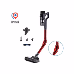 L'aspirateur balai sans fil EZICLEAN Cycloboost FR8 Flex est puissant et performant grâce a son moteur Magnetik(TM) de 250W d ...