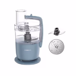 Le robot multifonction KENWOOD FDP22.000GY est un mini robot ultra compact avec une puissance de 650W et un bol de 1,3L. Il d ...