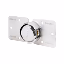 Le cadenas a anse cachée et moraillon haute sécurité de 230 mm en acier cémenté Master Lock n° 736EURD est conçu pour sécuris ...