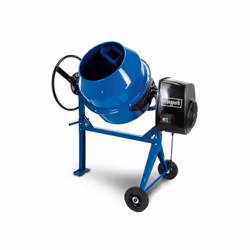 Cette bétonniere électrique de 125L est robuste et performante, idéale pour les chantiers de petite et moyenne taille. Elle e ...