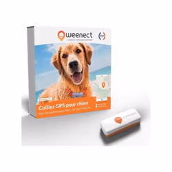 Traceur GPS pour Chien - Weenect XS (White Edition 2023)