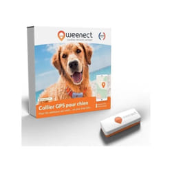 Traceur GPS pour Chien - Weenect XS (White Edition 2023)