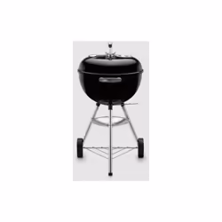 Barbecue a charbon de 47 cm de diametre avec cuve et couvercle en acier émaillé garantis 10 ans. Poignées en nylon renforcées ...